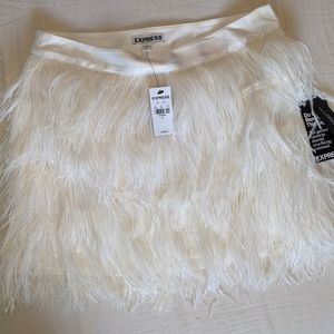 Express Ostrich Feather Skirt
